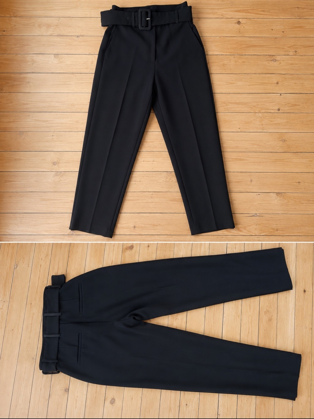 Aritzia - Babaton Atelier High Waisted Belted Tailored Pants